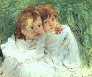 Mary Cassatt The Sisters oil painting on canvas